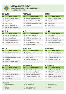 JADWAL KHOTIB JUM'AT MASJID AL AMIN_001