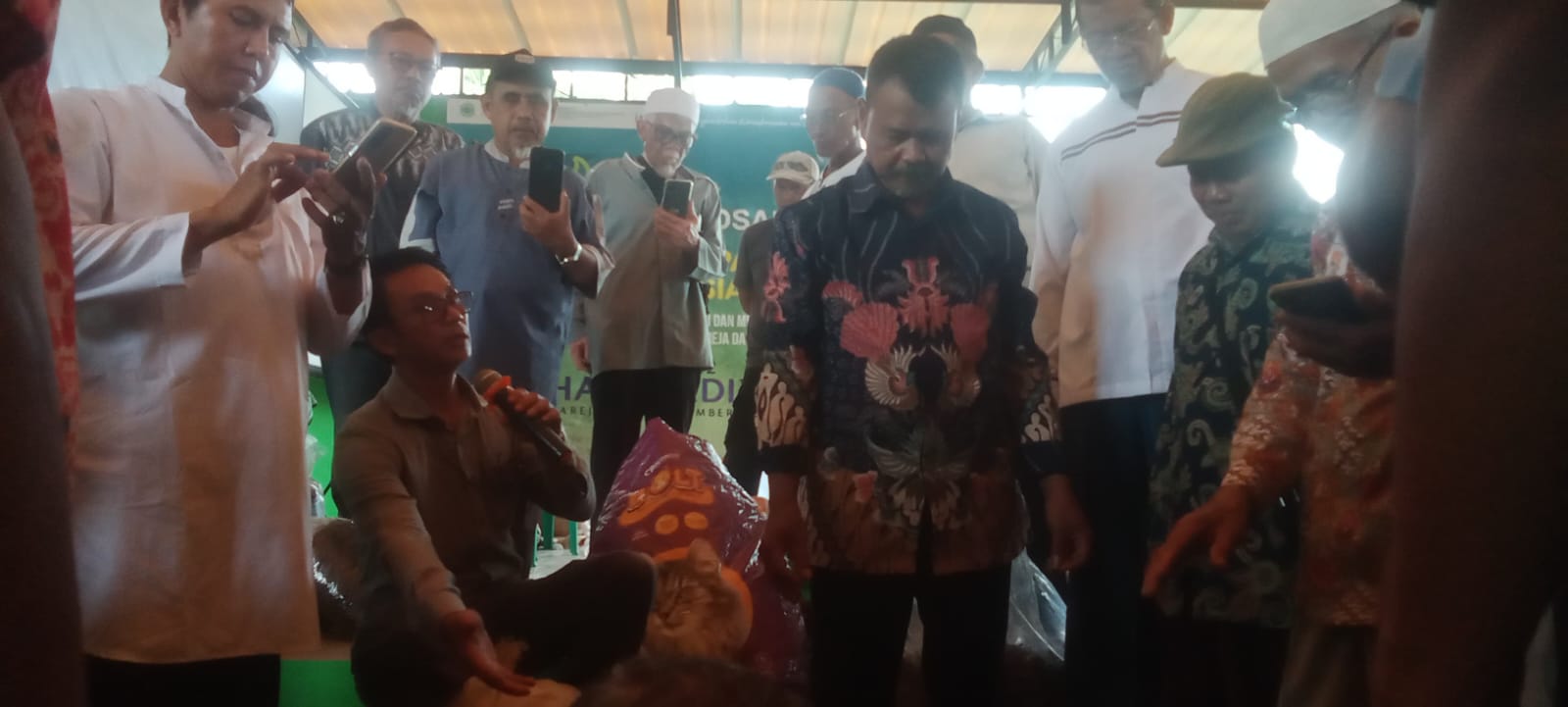 pelatihan Bank Pakan Jatam Cilacap di Aula Al Amin Wanareja